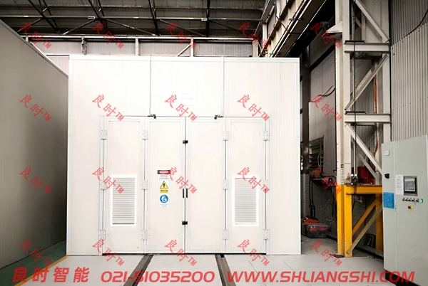 良時(shí)TM_機(jī)車轉(zhuǎn)向架噴砂房