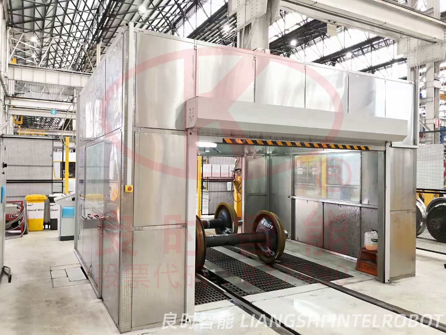 機車輪對清洗房/機車轉向架噴砂房/噴漆烘干房