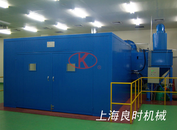 自動(dòng)氣力輸送回收式噴砂房工作原理是什么？